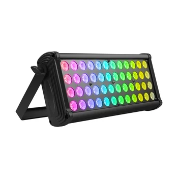 48 LED RGB настенные светильники DJ Disco Сцена Световой эффект DMX512 Настенная лампа для KTV Party Wedding Bar Club Проекционный свет