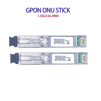 GPON SFP ONU с разъемом MAC SC Модуль DDM pon 1.25G/2.5G 1310 нм/1490 нм