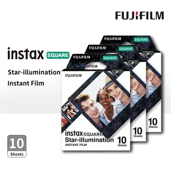 10-30 листов Fujifilm Instax Square Рамка для фотосъемки со звездной подсветкой для SQ10 SQ6 SQ20 Фотоаппарат мгновенной съемки SP-3