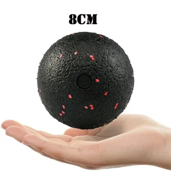 Лакросс Мяч для миофасции Арахисовый массажный мяч Высокая плотность Легкий фитнес Фасция тела Упражнение Облегчение боли Мяч для йоги Здоровье