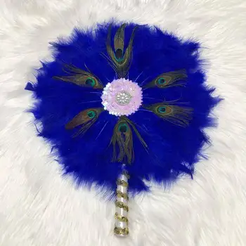 нигерийский вентилятор 19 цветов в наличии высококачественный веер из перьев с блестками камней нигерийский свадебный веер из перьев для вечеринки на свадьбе
