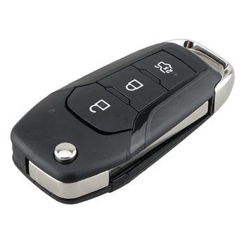 Автомобильный умный дистанционный ключ 3 кнопки 433 МГц 49Чип подходит для Ford KA+ Modeo Glaxy S-Max 2014 2015 2016 DS7T-15K601-B
