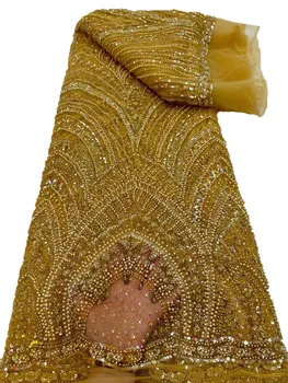  Европа и Соединенные Штаты тяжелая трубка из бисера бисер сетка вышивка пайетками, великолепное модное вечернее платье из бисера на заказ