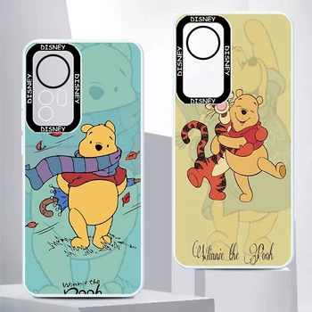 Прозрачный чехол для телефона Winnie Disney Pooh Boy для Xiaomi 11T 11 Lite POCO X4 GT X3 NFC M3 Pro F3 Ангельские глаза