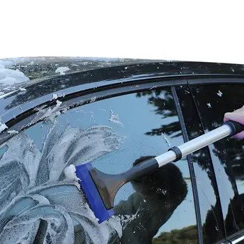  Скребок для чистки транспортных средств Износостойкий шпатель для оклейки автомобиля Снегоочиститель Гибкий автомобильный инструмент для уборки снега, льда и размораживания