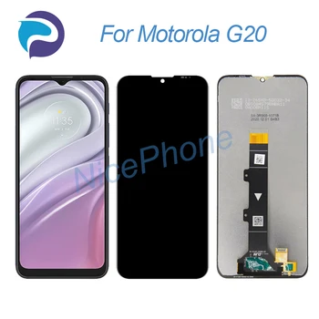 для ЖК-экрана Motorola G20 + сенсорный дисплей дигитайзера 1600*720 XT2128-1, XT2128-2 Moto G20 ЖК-дисплей