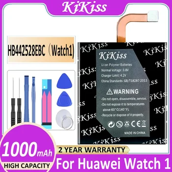 1000 мАч Сменный аккумулятор KiKiss HB442528EBC для HUAWEI Watch 1 Watch1 Аккумуляторная батарея + трек-код