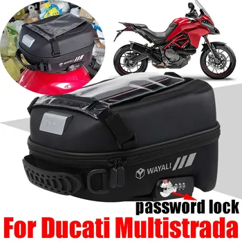 сумка на бак для DUCATI Multistrada 950 950s 1200 S 1200S 1260 MTS V2 V4 Аксессуары Багажный рюкзак Tanklock Сумки для хранения телефона