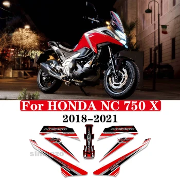Для мотоцикла HONDA NC750X Наклейки Наклейки на обтекатель Наклейки на бак NC750X Аксессуары NC 750 X 2018 2019 2020 2021