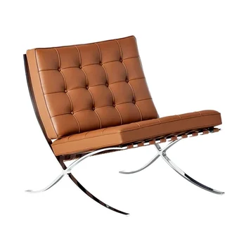 Диван минималистичный кожаный из нержавеющей стали легкий роскошный стул для отдыха