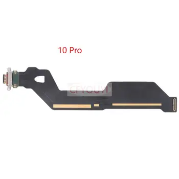  Разъем порта зарядного устройства Гибкий кабель для One Plus 10R / 10 Pro USB-порт для зарядки Запасная часть гибкого кабеля