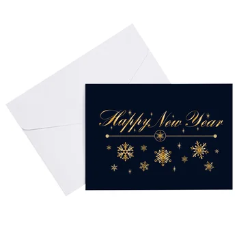 STOBOK 1 Набор открыток с Новым годом Благословение Новогодние открытки Поздравительные открытки Пустые новогодние подарочные карты с конвертами