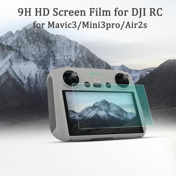 Пленка из закаленного стекла для защитной пленки для экрана DJI RC 9H HD Защитная пленка для DJI Mavic 3 / Air2S / Mini Pro Аксессуары для дронов