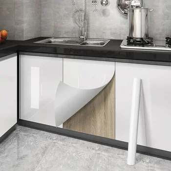 Кухонный шкаф ПВХ мрамор маслостойкая наклейка самоклеящиеся водонепроницаемые съемные обои для ванной комнаты настенный декор виниловая пленка