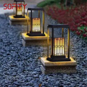 SOFITY Уличная газонная лампа Китайское классическое светодиодное портативное освещение Водонепроницаемый IP65 для электричества Домашний отель Вилла Сад Декор