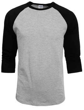 B3485 новая мода 2022 горячая распродажа лето осень мужская футболка с о-образным вырезом 100% хлопок мужская повседневная футболка с рукавом 3/4 реглан джерси рубашка