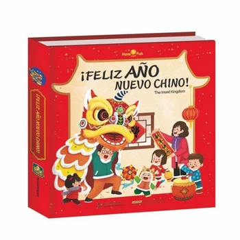Детский Подарок С Китайским Годом 3D Всплывающие Книжки Картинки Детская Книга Испанские Книги Английский Книга Для Детей Либрос Ливрос Либрос
