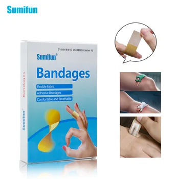 Sumifun Home Essential Band Aids Коробка из 100 водонепроницаемых