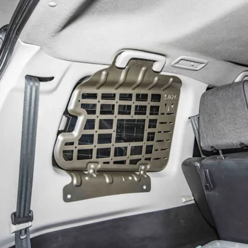  Подходит для PAJERO Боковое окно Подвесная сетка Автомобильный багажник Полка Органайзер Стойка JUNXI 3D Магниево-алюминиевая автозапчасть