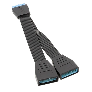 19-контактный USB-разъем USB3.0 1-2 разветвитель Внутренний USB-концентратор для компьютера Motherboar