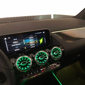 Освещение атмосферы в салоне автомобиля, светодиодная лампа, многоцветная система автомобильного освещения для новой 3-й серии