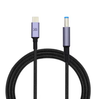 chenyang USB C to DC 5,5x2,1 мм 20 В Питание 65 Вт 100 Вт 135 Вт 140 Вт PD Зарядный кабель для ноутбука
