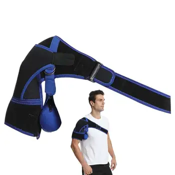  Плечевой бандаж Регулируемый плечевой бандаж для мужчин Плечевой стабилизирующий бандаж для сохранения тепла для баскетбольной тяжелой атлетики