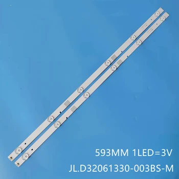 Светодиодная лента подсветки для Doffler 32CH59-T2 32DHS69 DEXP H32D8100H LED32N2000 JL. D32061330-003БС-М JHD315N2H71-Т0 JHD315N2H81