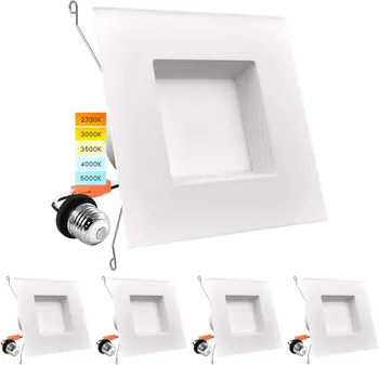 LED Downlight 9 Вт 12 Вт Кухня Ванная комната Встраиваемый светодиодный потолочный светильник Прожектор Круглая светодиодная панель Потолочные светильники Прожектор для гостиной