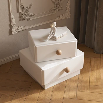 Гостиная Комоды Тумбочки Хранение Итальянский туалетный ящик Боковая тумбочка Спальня Дерево Nachttische Nordic Мебель
