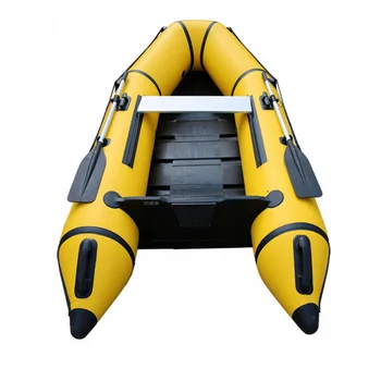Солнечная морская надувная лодка из ПВХ 3 человека 2,3 м 0,9 мм Профессиональное приключение Скоростной каяк Каноэ с бесплатными аксессуарами