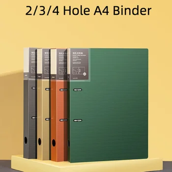 2 / 3 / 4отверстие папки с файлами A4 Папка с вкладными листами Morandi Color Водонепроницаемый документ Кольцо Папка