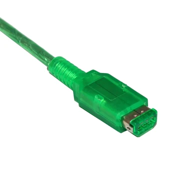 H8WA 1,5 м / 4,9 фута 2 игрока Кабель для подключения шнура передачи данных для консолей Gameboy Color GB GBP Линия двойного назначения Линия зеленого