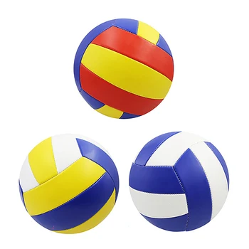 Волейбол Профессиональные соревнования ПВХ Волейбол Размер 5 Для Пляжа На открытом воздухе Кемпинг Волейбол Крытый игровой мяч Тренировочный мяч