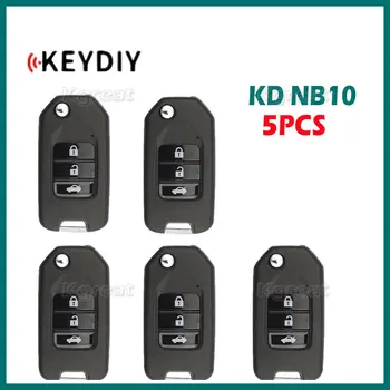 5шт KEYDIY NB10 Многофункциональный дистанционный автомобильный ключ 2/3/4 кнопки для KD900 / KD-X2 / KD MINI Программатор ключей серии NB KD Remote для Honda