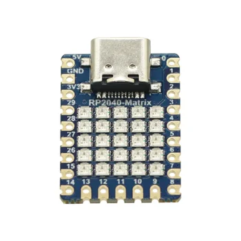 НОВАЯ плата для разработки RP2040 Pico Mini 5 × 5 RGB светодиодный матричный модуль RP2040-Matrix