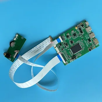 Для HB125WX1-100 HB125WX1-200 HB125WX1-201 TYPE C LED ЖК-монитор MINI HDMI-совместимый USB EDP плата управления 12,5 дюйма 1366X768