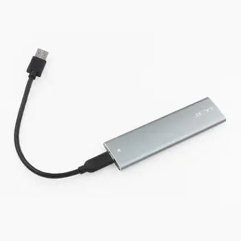 TYPE-C USB3.0 USB3.0 m.2 NGFF SSD Мобильный накопитель VIA VLI713 Поддержка TRIM SATA3 6 Гбит/с UASP Алюминиевый твердотельный накопитель Корпус жесткого диска