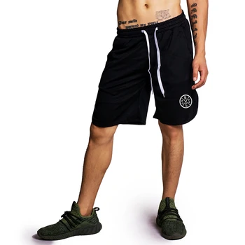 Летние мужские свободные спортивные шорты для бега Баскетбольные тренировки Дышащие впитывающие пот штаны