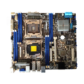 Материнская плата Intel X99 Z10PC-D8/10G-2S Подержанная оригинальная материнская плата LGA2011-3 LGA 2011 V3 DDR4 128 ГБ USB3.0 SATA3 для настольных ПК