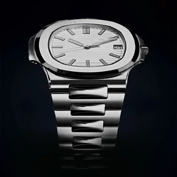  Топ продаж AAAA 5711 Автоматические часы для мужчин Механические наручные часы из нержавеющей стали 41 мм Сапфировое стекло Сталь 316L Мужские часы