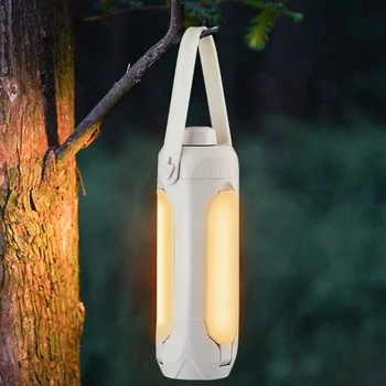 Портативный фонарь для палатки Складные фонари для кемпинга Открытый фонарик Перезаряжаемый светодиодный подвесной фонарь для кемпинга, походов