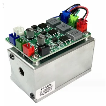 RGB 500 мВт / 1 Вт / 2 Вт / 3 Вт Красный зеленый синий Трехцветный синтетический белый полноцветный лазерный модуль TTL