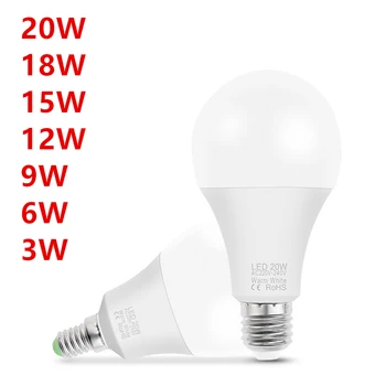LED Лампа энергосберегающая лампа 9W15W25W30W40W50W60W 80 Вт 100 Вт 200 Вт 300 Вт Светодиодный уличный фонарь Corn light 110 В 220 В E27 E40 Холодный Теплый белый