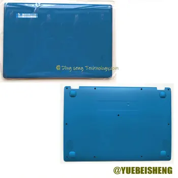 YUEBEISHENG Новый/org Для Lenovo Ideapad 100S-11IBY задняя крышка задняя оболочка + нижнее основание корпуса нижняя крышка синий