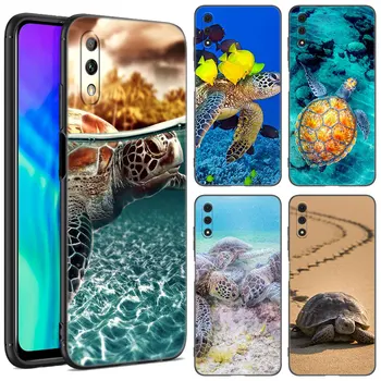 Чехол для телефона Ocean Sea Turtle For Honor 7A 8A 9X Pro 8 10X Lite 7S 8C 8S 8S 8X 9A 9C 10i X6 X7 X8 X9 X40 GT Мягкий черный чехол из ТПУ