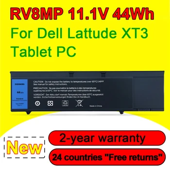 11,1 В 44 Втч RV8MP Аккумулятор для ноутбука Dell Latitude XT3 серии 1NP0F 37HGH H6T9R Заменяемый с номером отслеживания