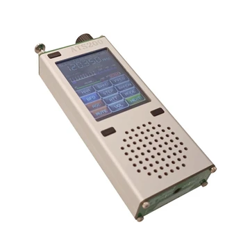 Новый ATS200 Авиационное радио FM SI4732 + ESP32 + Bluetooth + 2,4-дюймовый сенсорный дисплей FM, AM, LSB, USB Многорежимный прием Долговечный