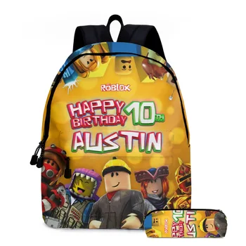 Лучший подарок для новой мультяшной игры Roblox, окружающей школьные ранцы и детские рюкзаки учеников начальной и средней школы