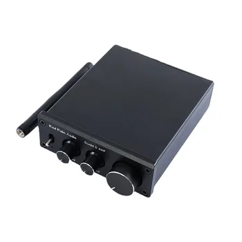 HIFI TPA3116 Bluetooth 5.3 Цифровой усилитель мощности 100 Вт * 2 стерео аудио усилитель красное кольцо индуктивность для 3-10-дюймовых динамиков DC24V
